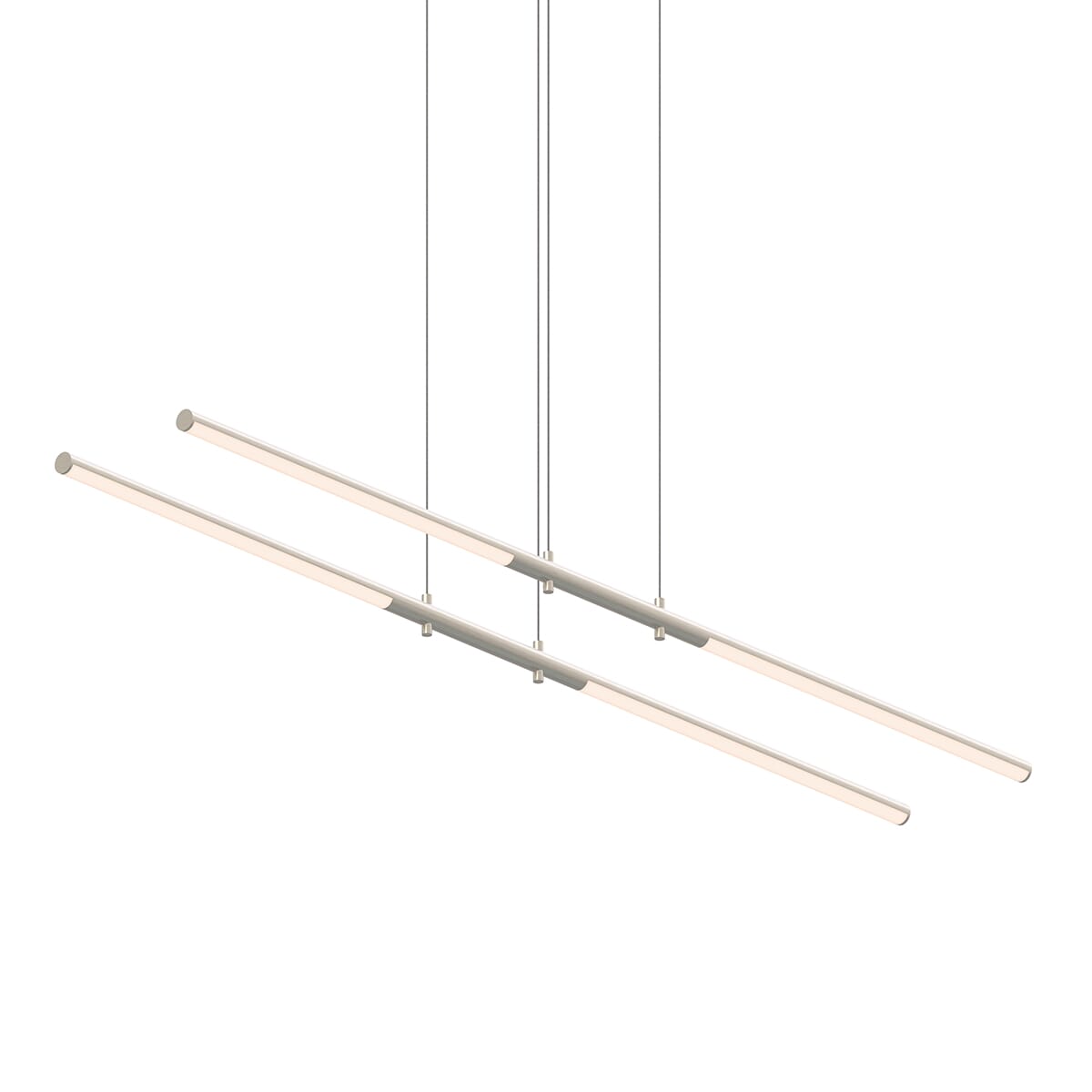 Tik-Tak™ 4-Light 1" Pendant Light in Satin Nickel