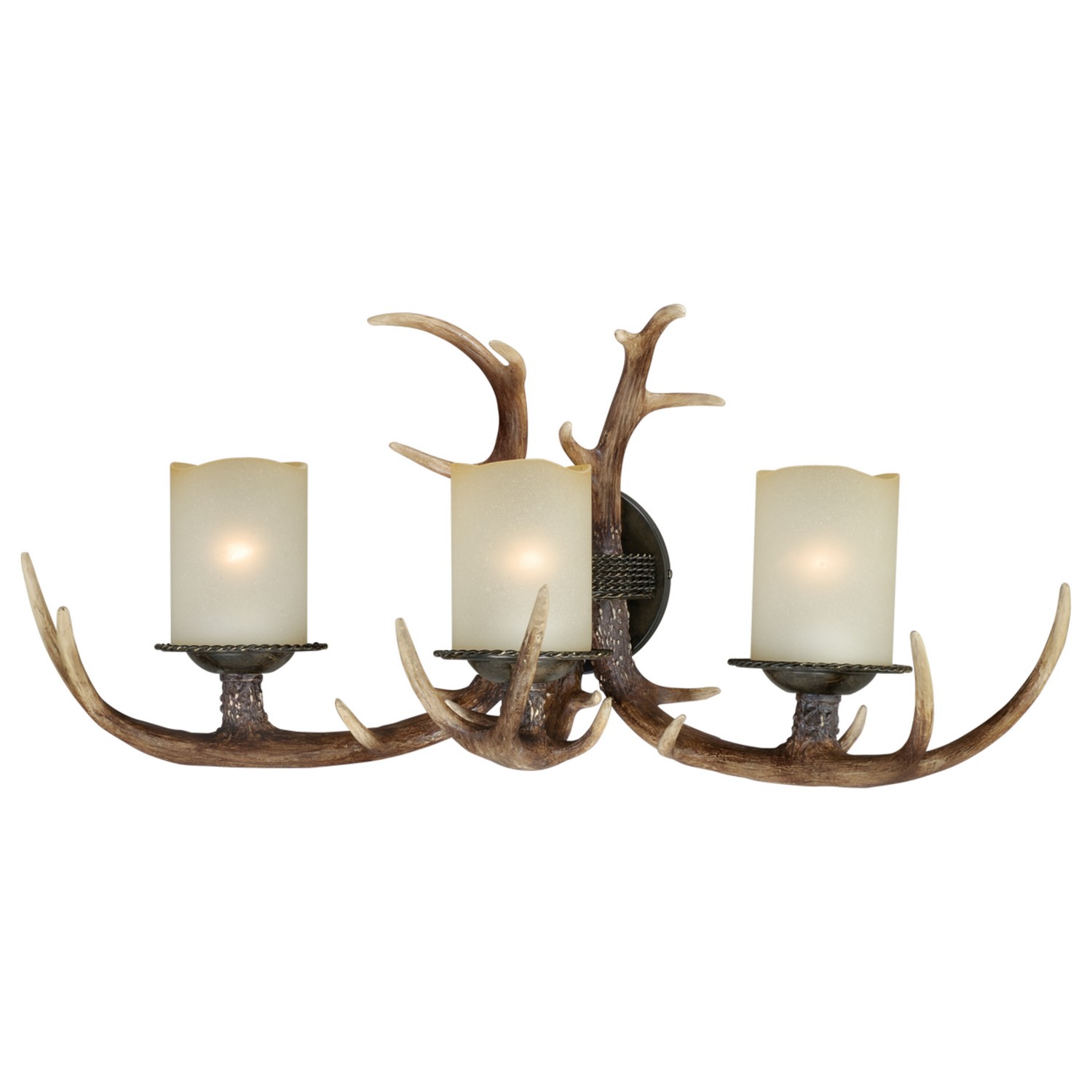 Yoho 3-Light Bathroom Vanity Light in Black Walnut
