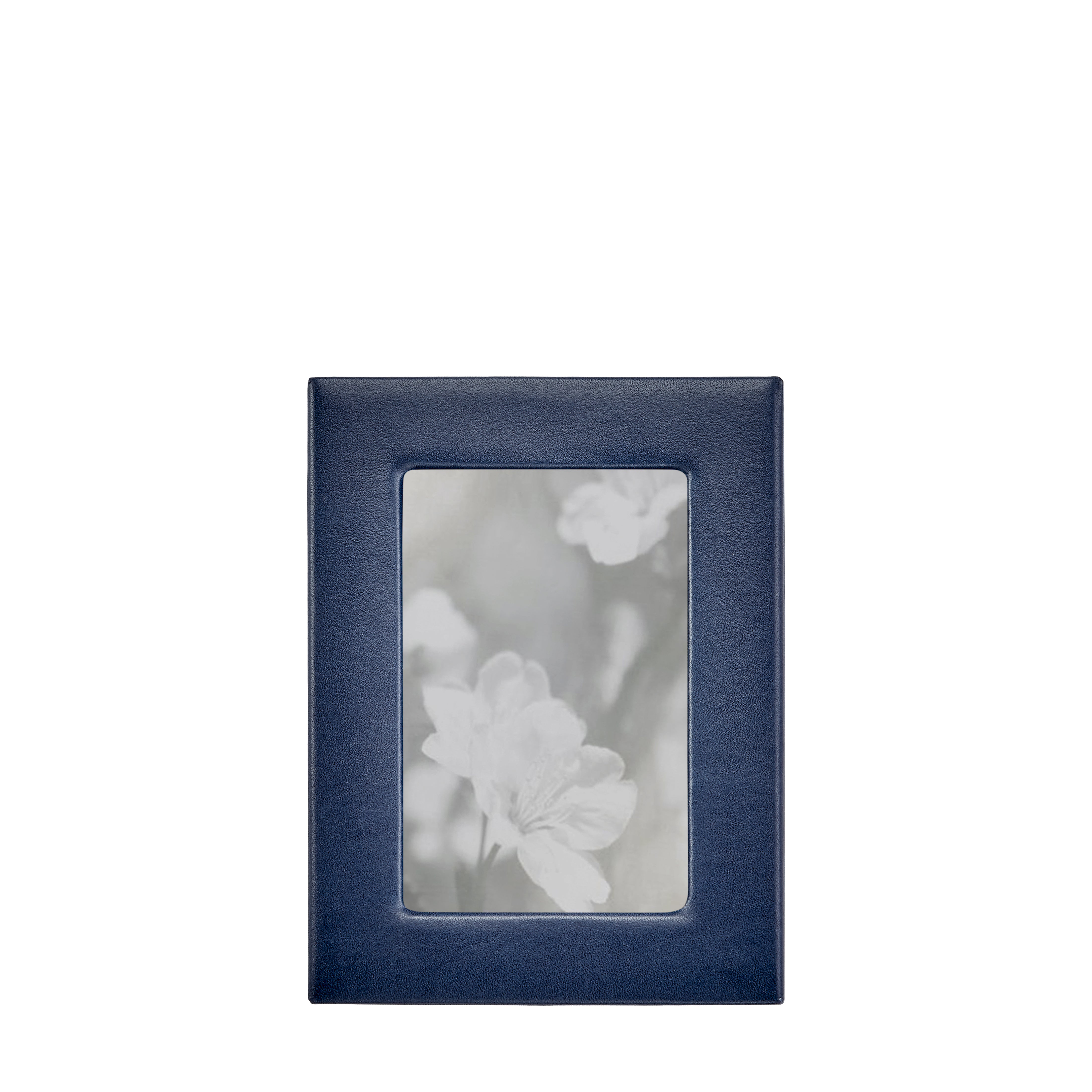 Graphic Image 4" X 6" Studio Frame Blue Traditional Leather