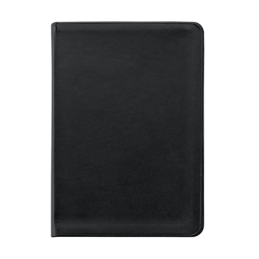 Graphic Image 8" Lined Soft Cover Journal Black Traditional Leather