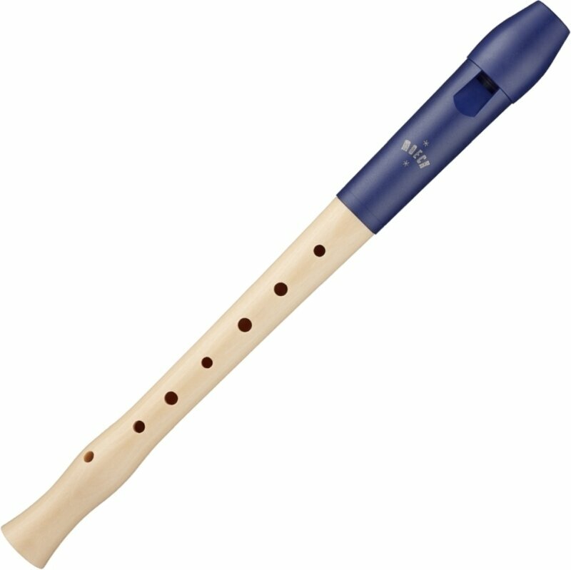 Moeck 1024 Flûte à bec soprano C Bleu-Natural