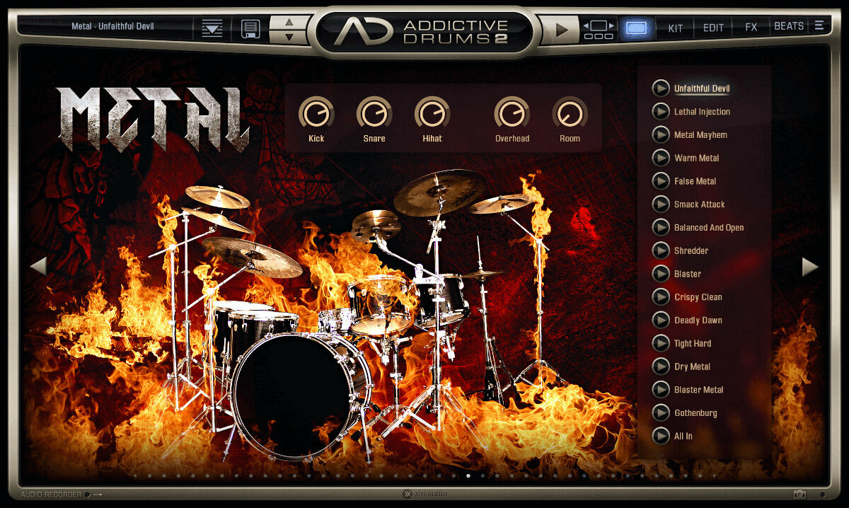 XLN Audio AD2: Metal (Produit numérique)