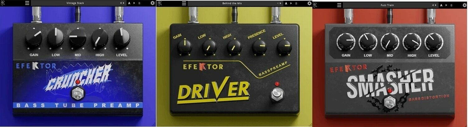 KUASSA Efektor Bass Distortion Bundle (Produit numérique)