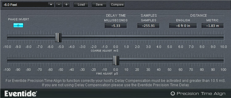 Eventide Precision Time Align (Produit numérique)