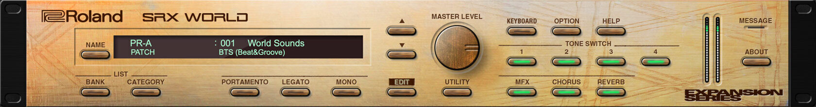 Roland SRX WORLD Key (Produit numérique)