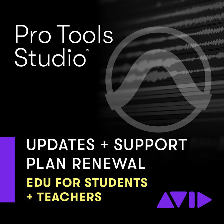 AVID Pro Tools Studio Perpetual License Upgrade for Students & Teachers (Produit numérique)