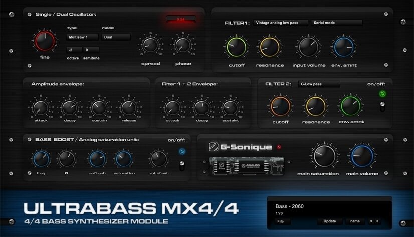 G-Sonique Ultrabass MX (Produit numérique)