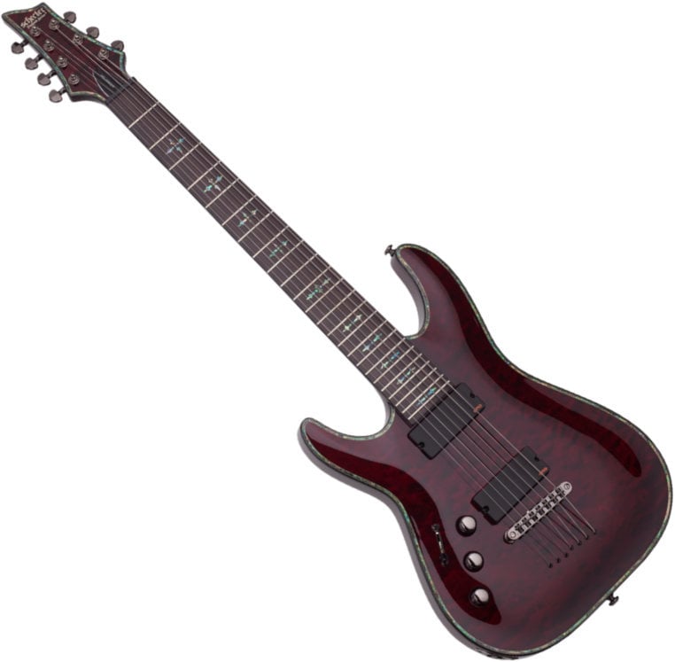 Schecter Hellraiser C-7 LH Black Cherry