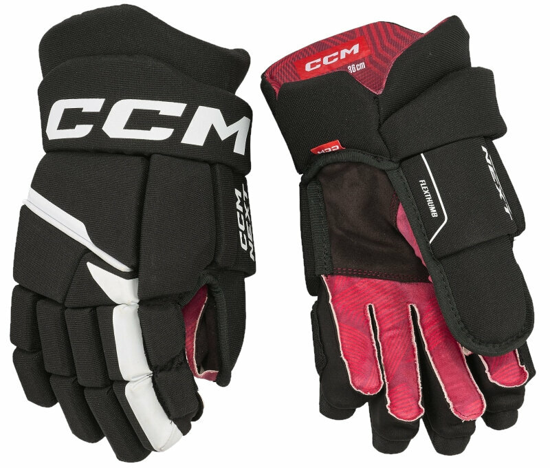 CCM Next 23 13'' Black/White Gants de hockey