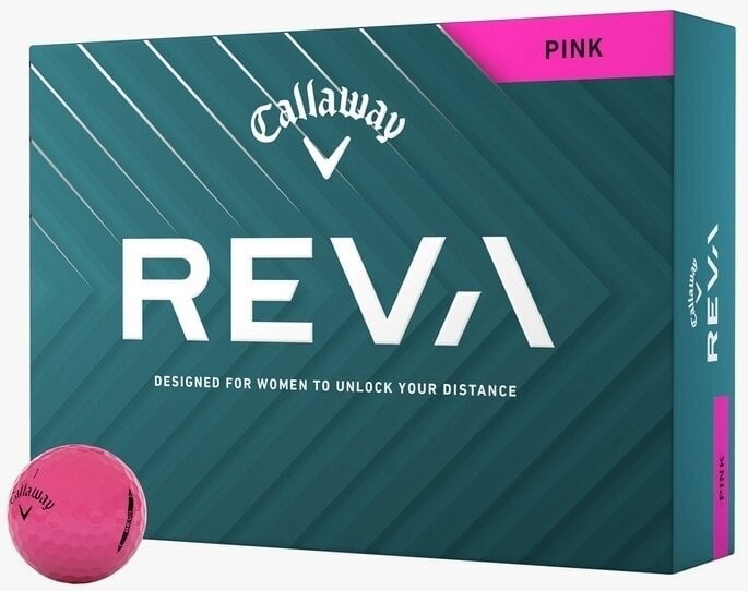 Callaway Reva 2025 Pink Basic Balles de golf