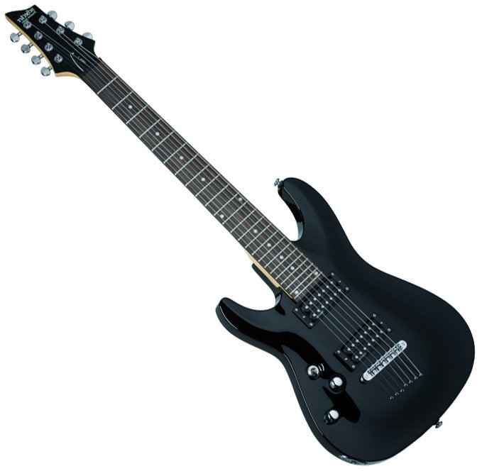 Schecter Omen-7 LH Noir