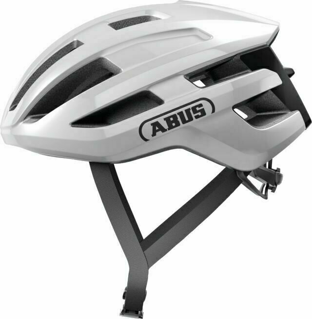 Abus PowerDome Shiny White L Casque de vélo
