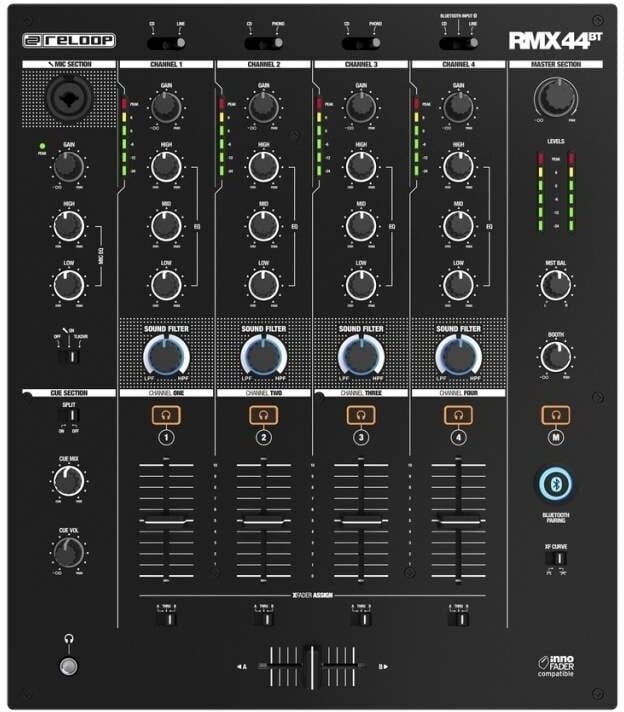 Reloop RMX 44 BT Table de mixage DJ