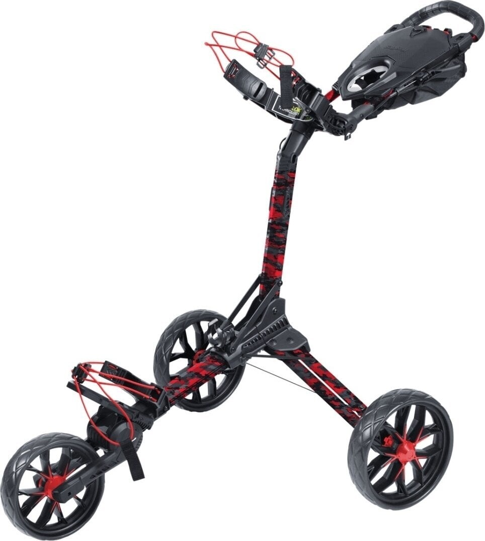 BagBoy Nitron Red Camo Chariot de golf manuel