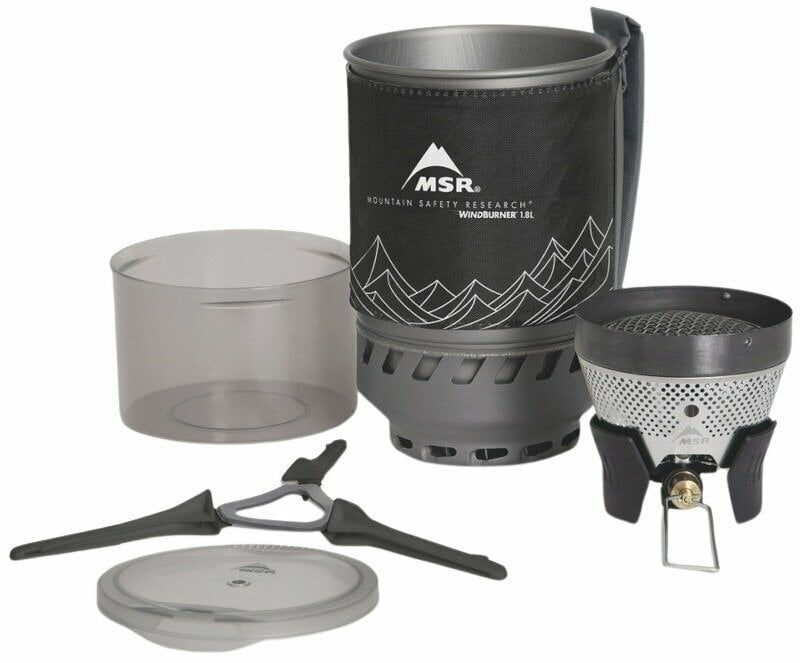 MSR WindBurner Personal Stove System 1 L Black Réchaud