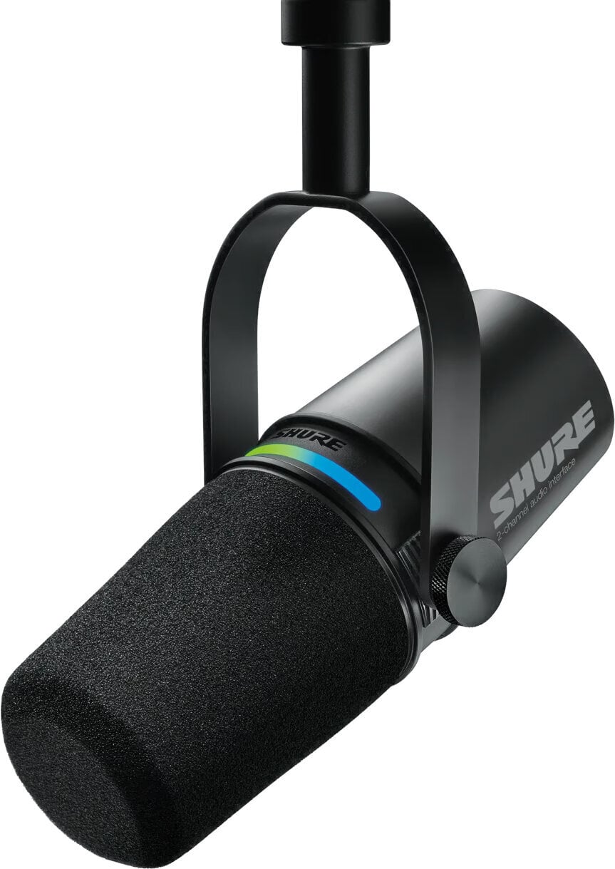 Shure MV7i Microphone de podcast