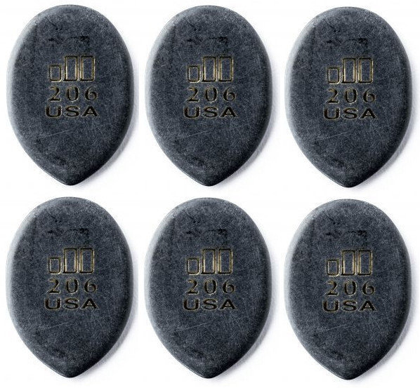 Dunlop 477R 206 Jazz Tone 6 Médiators