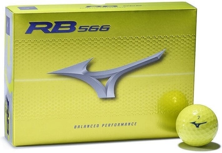 Mizuno RB566 Yellow Basic Balles de golf