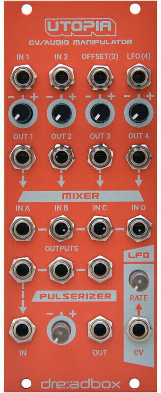 Dreadbox Utopia Système modulaire