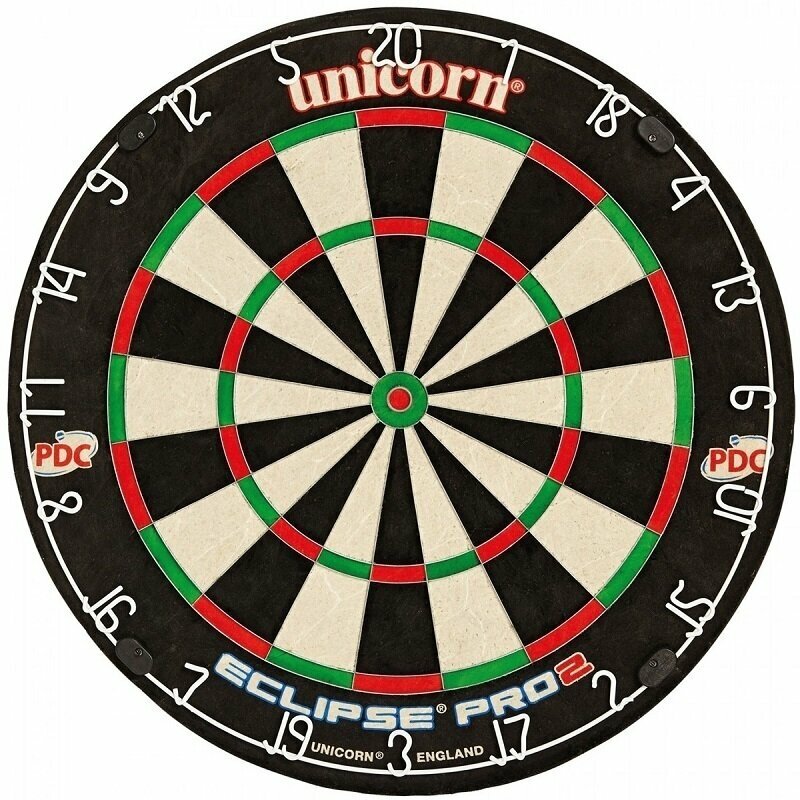 Unicorn Darts Eclipse Pro 2 Noir Cible