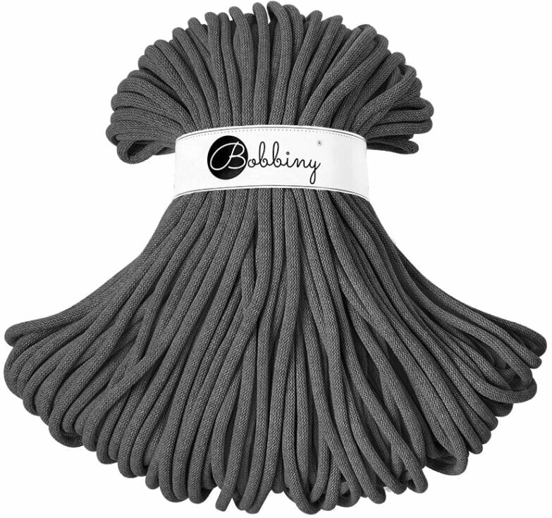 Bobbiny Jumbo 9 mm 100 m Charcoal Cordon