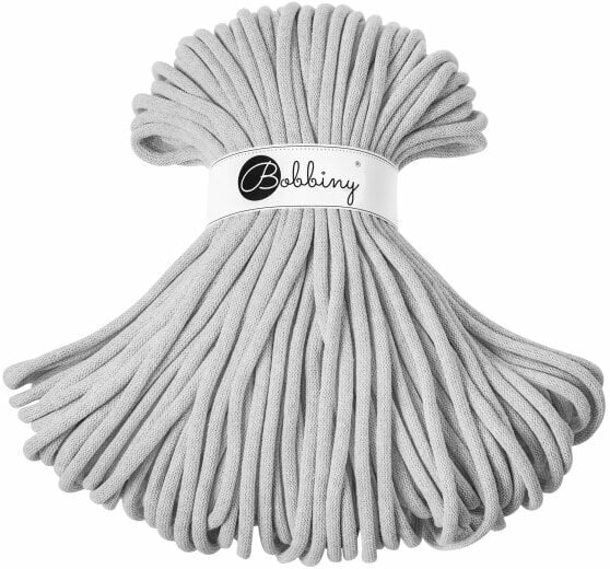 Bobbiny Jumbo 9 mm 100 m Light Grey Cordon