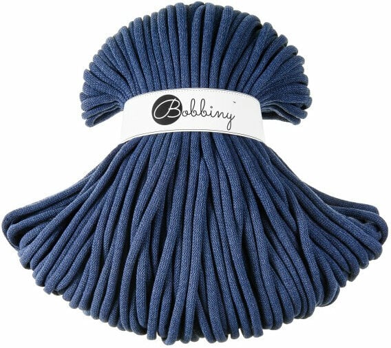 Bobbiny Jumbo 9 mm 100 m Jeans Cordon