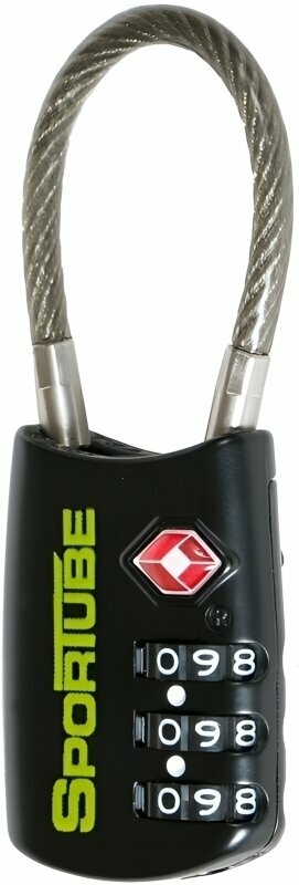 Sportube TSA 3-Digit Combination Lock Black