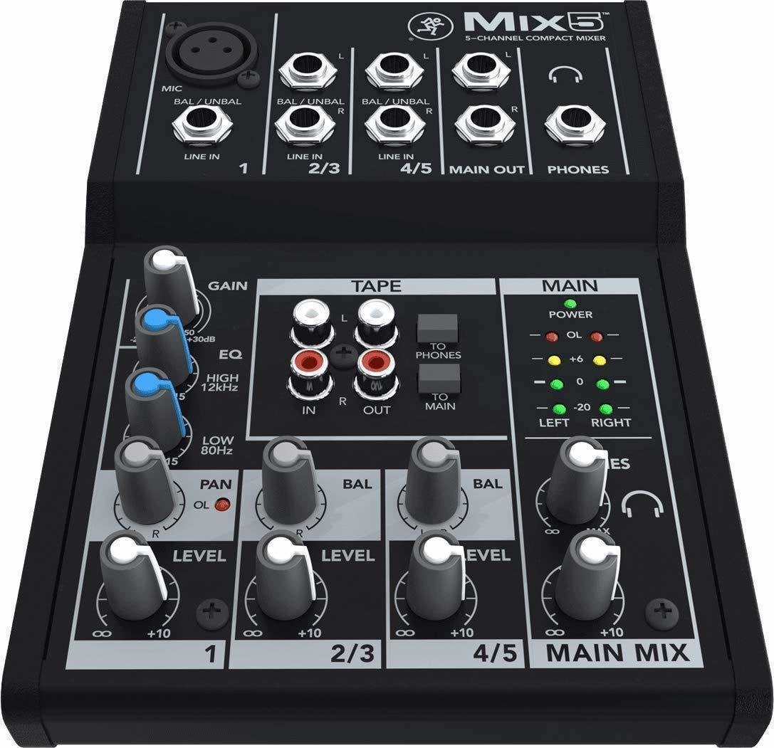 Mackie Mix5 Table de mixage analogique