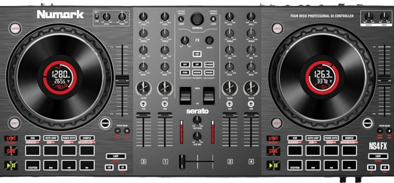 Numark NS4FX Contrôleur DJ