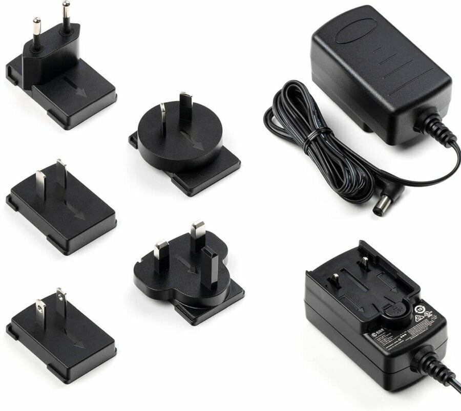 Digitech power supply 9V DC 1300 mA PSU 5 Plug