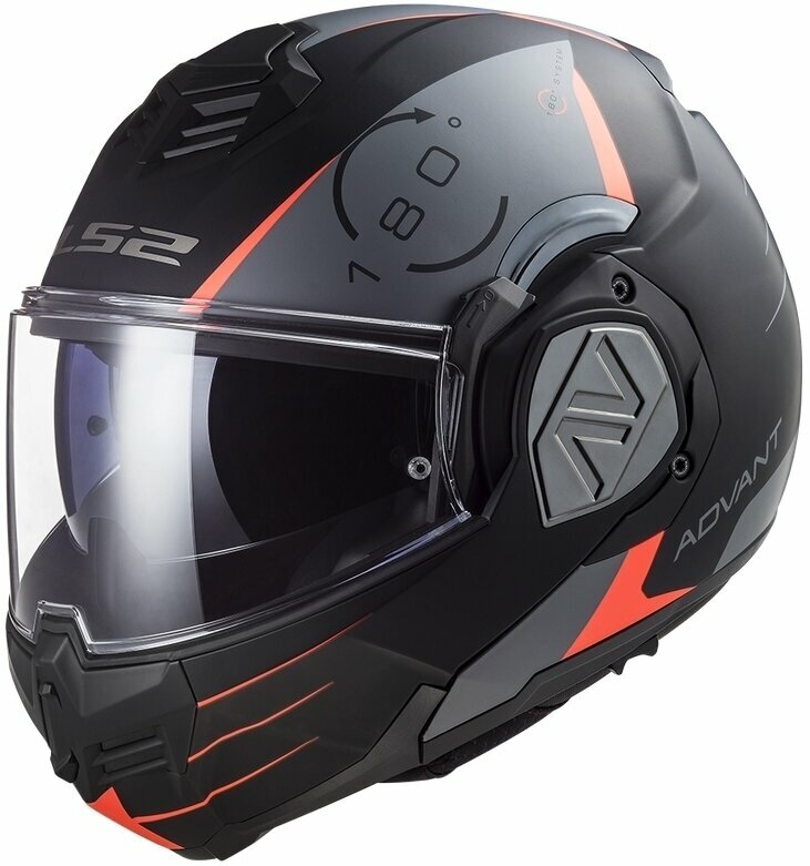 LS2 FF906 Advant Codex Matt Black Titanium XL Casque