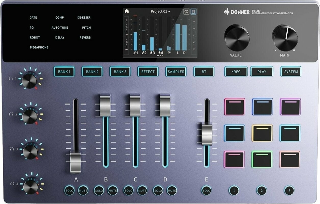 Donner Integrated Digital Console for Podcasting