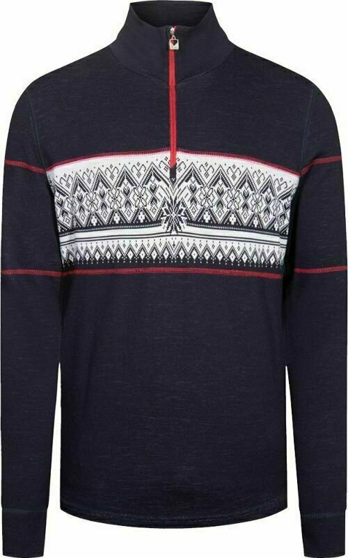 Dale of Norway Moritz Basic Navy/White/Raspberry XL Pull-over