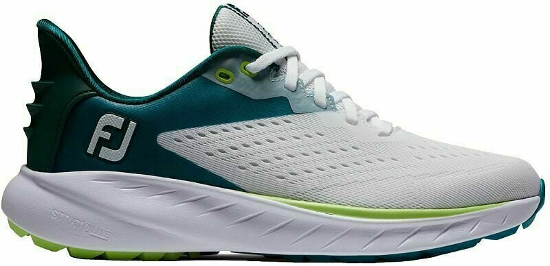 Footjoy Flex XP White/Teal/Lime 38,5