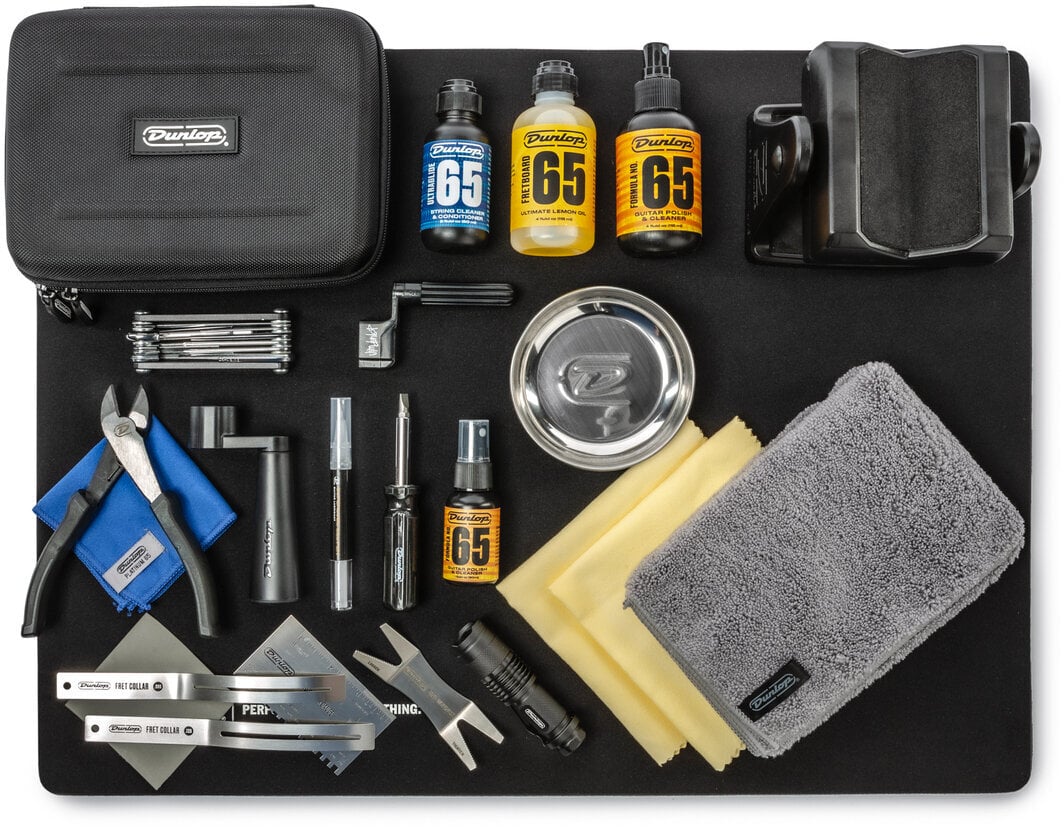 Dunlop DGT302 System 65 Complete Setup Tech Kit Outil de maintenance de guitare