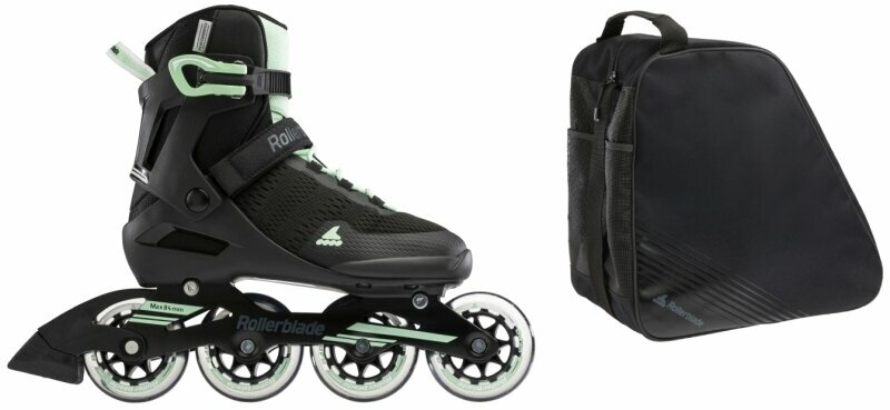 Rollerblade Spark 84 W Black/Mint Green 41 Rollers en ligne