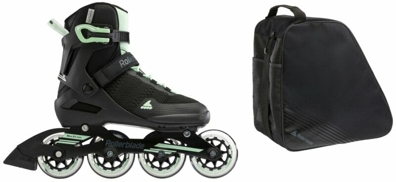 Rollerblade Spark 84 W Black/Mint Green 42 Rollers en ligne
