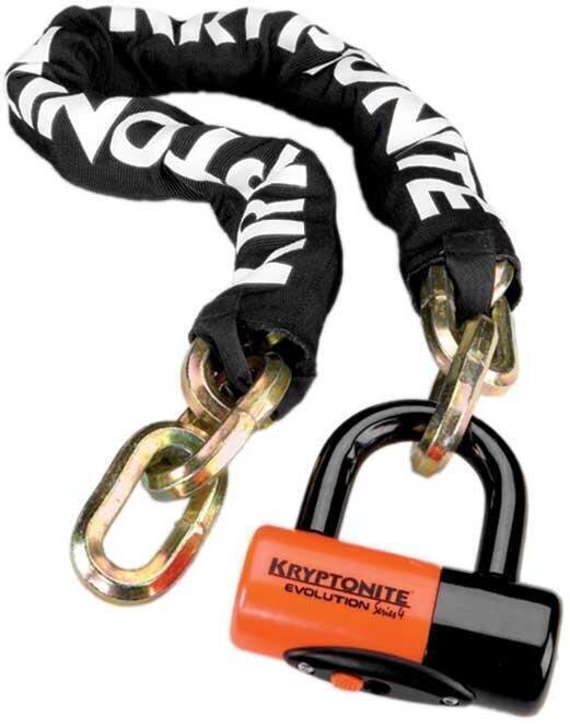 Kryptonite New York Orange/Black Cadenas de vélo