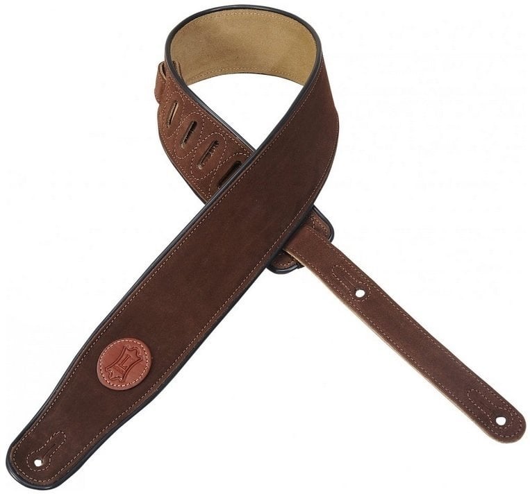 Levys MSS3 Sangle pour guitare Brown