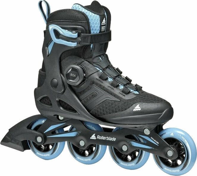 Rollerblade Macroblade 84 BOA W Black/Powder Blue 37 Rollers en ligne
