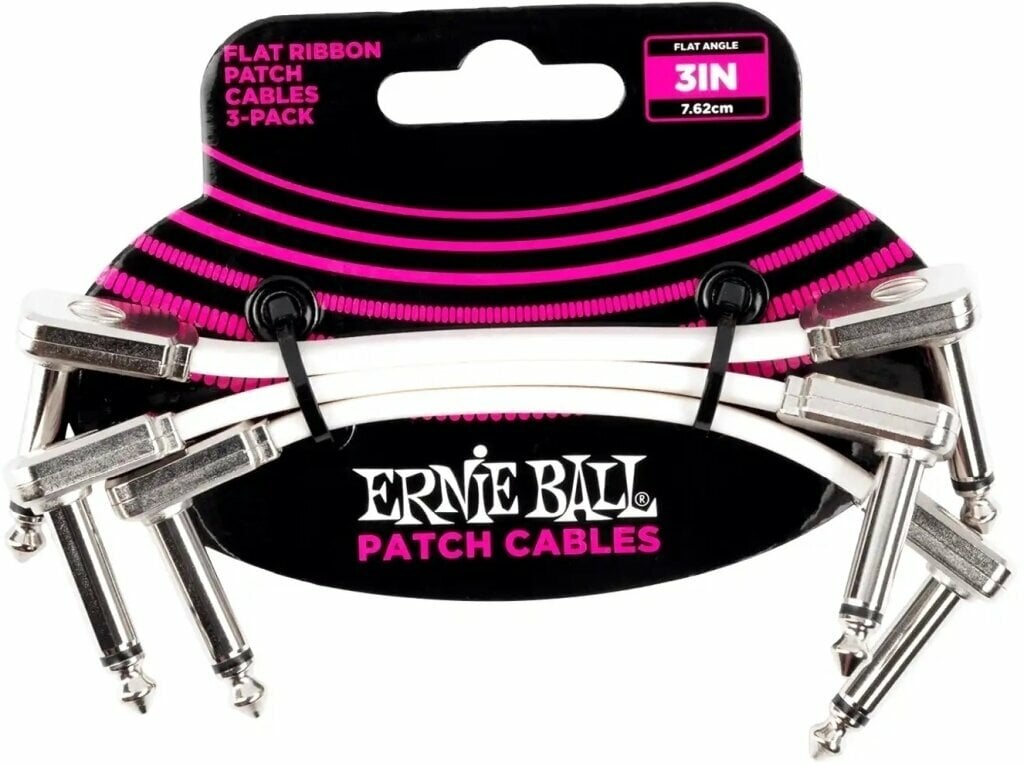 Ernie Ball P06384 Blanc 7,5 cm Angle - Angle