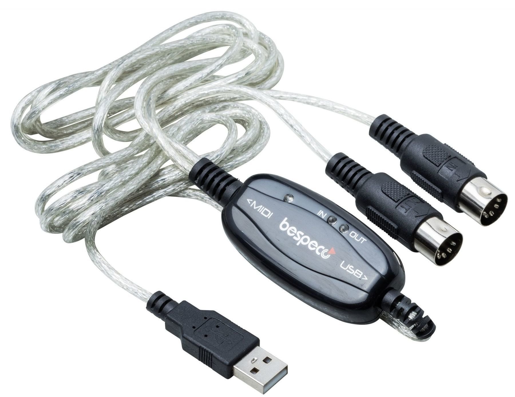Bespeco BMUSB100 2 m Câble MIDI
