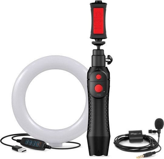 IK Multimedia iRig Mic Video Creator Bundle Microphone pour Smartphone