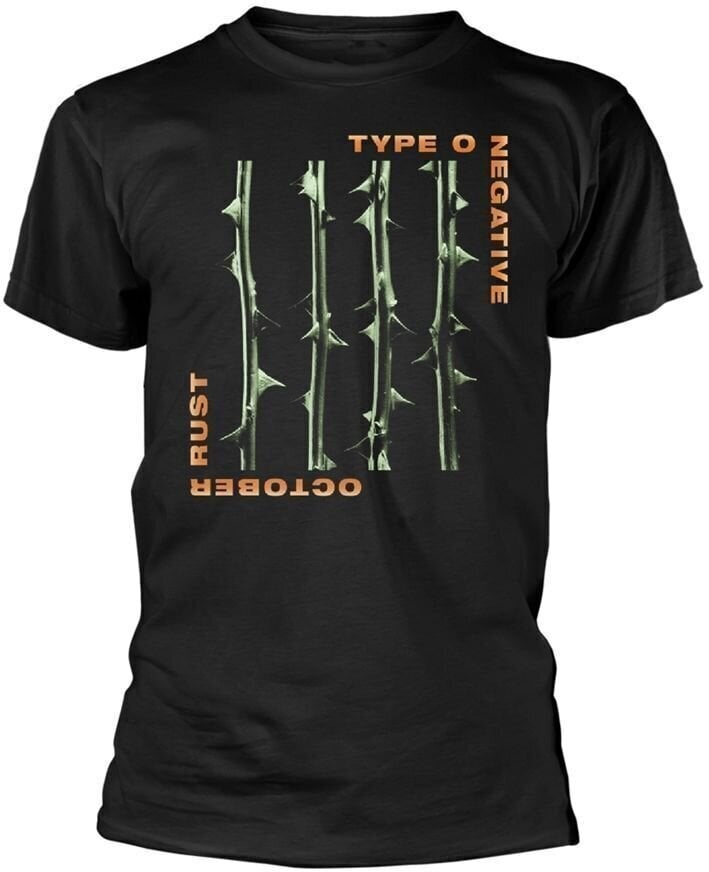 Type O Negative T-shirt October Rust Unisex Black M