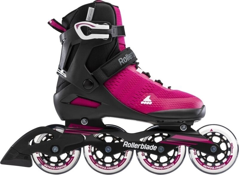 Rollerblade Spark 90 W Raspberry/Black 37 Rollers en ligne