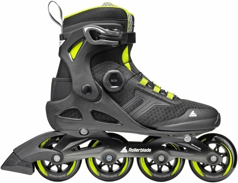 Rollerblade Macroblade 84 BOA Black/Lime 39 Rollers en ligne