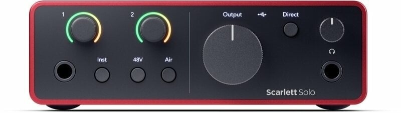Focusrite Scarlett Solo 4th Gen Interface audio USB