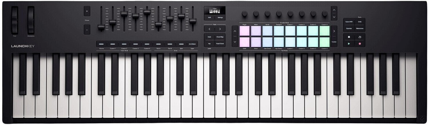 Novation Launchkey 61 MK4 Clavier MIDI Black