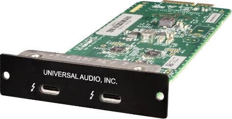 Universal Audio Apollo Thunderbolt 3 Option Card Interface audio Thunderbolt